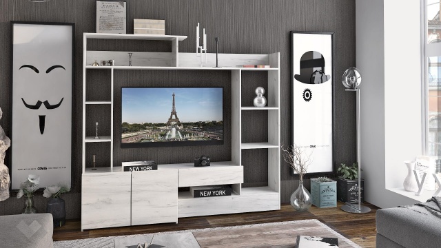 дъб крафт бял