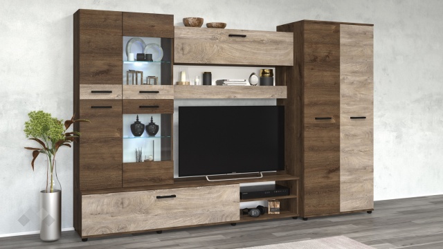 дъб бронз с дъб суров