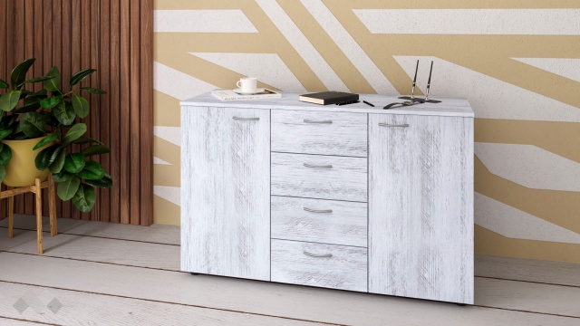 Скрин №1 дъб антик - МебелМаг Скрин №1 дъб антик