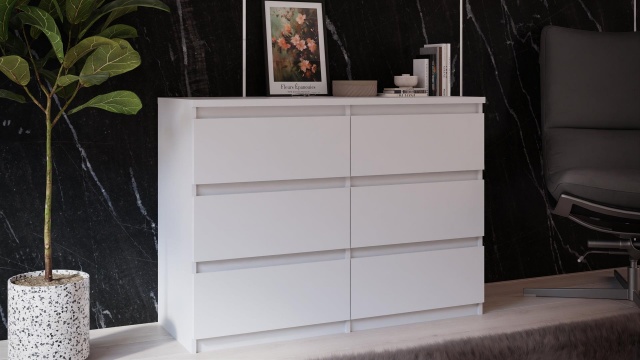 Скрин Челси бял мат - МебелМаг Скрин Челси бял мат