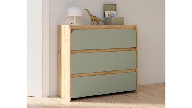 Скрин Холис дъб маувела с олив - МебелМаг Скрин Холис дъб маувела с олив