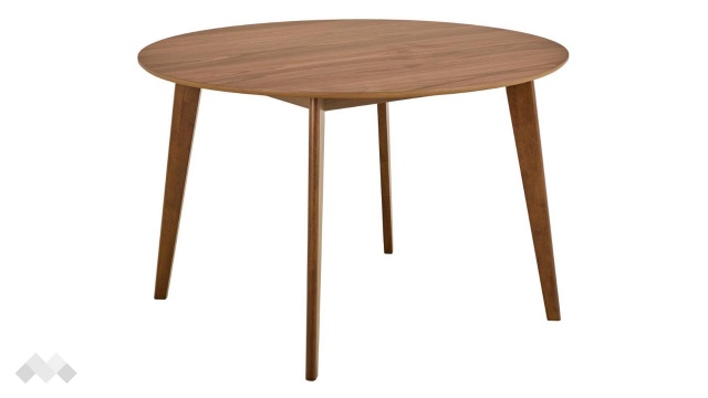 Трапезна маса Роксби неразтегателни орех - МебелМаг Трапезна маса Роксби неразтегателни орех