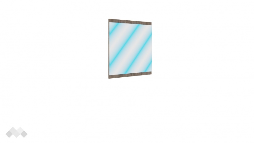 Огледало Комо орех селект тъмен - изглед 1 - МебелМаг Огледало Комо орех селект тъмен - изглед 1