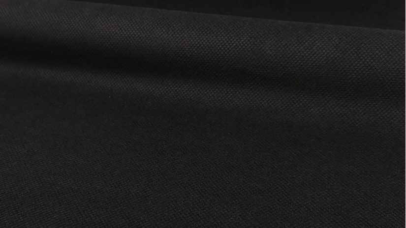 Диван Адриан триместни черен с бяла кожа - изглед 5 - МебелМаг Диван Адриан триместни черен с бяла кожа - изглед 5