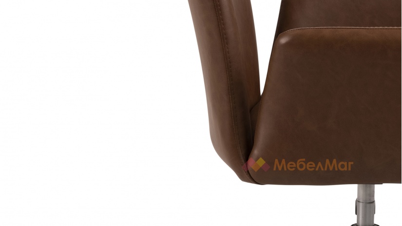 Офис стол Ная кафяв - изглед 5 - МебелМаг Офис стол Ная кафяв - изглед 5