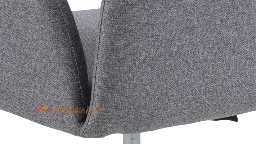 Офис стол Ная сив - изглед 7 - МебелМаг Офис стол Ная сив - изглед 7