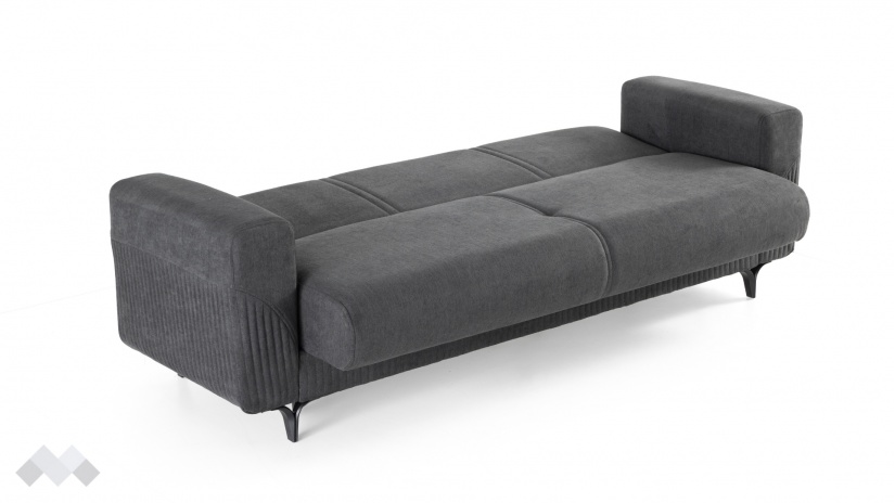 Диван Атон триместни сив - изглед 4 - МебелМаг Диван Атон триместни сив - изглед 4
