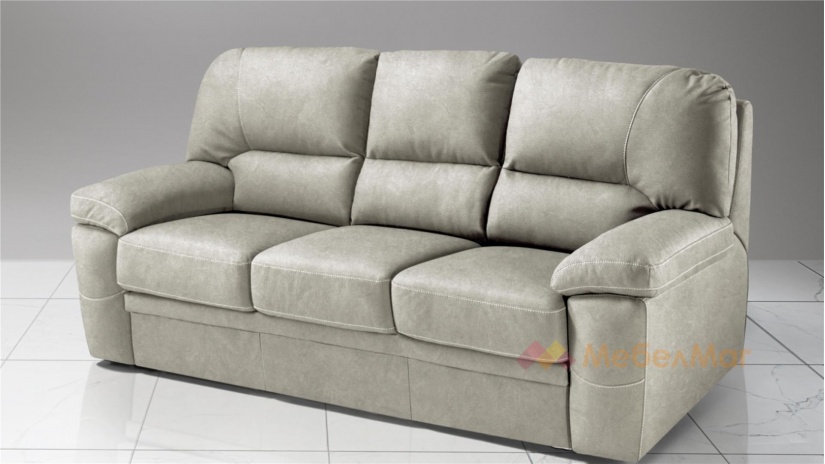 Диван Миранда триместни бежов - изглед 1 - МебелМаг Диван Миранда триместни бежов - изглед 1