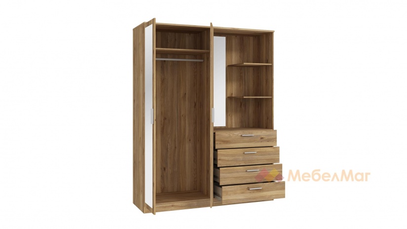 Портманто Девания дъб маувела - изглед 6