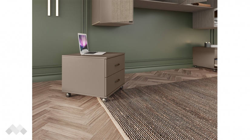 Гардероб Зак шесткрилни мока с лате - изглед 2 - МебелМаг Гардероб Зак шесткрилни мока с лате - изглед 2