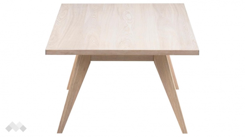 Холна маса Алайн светъл дъб - изглед 3 - МебелМаг Холна маса Алайн светъл дъб - изглед 3