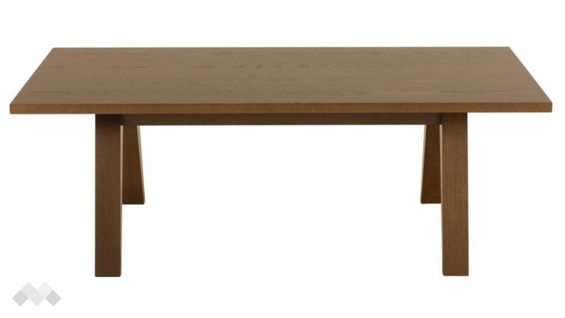 Холна маса Алайн тъмен дъб натурал - изглед 2 - МебелМаг Холна маса Алайн тъмен дъб натурал - изглед 2