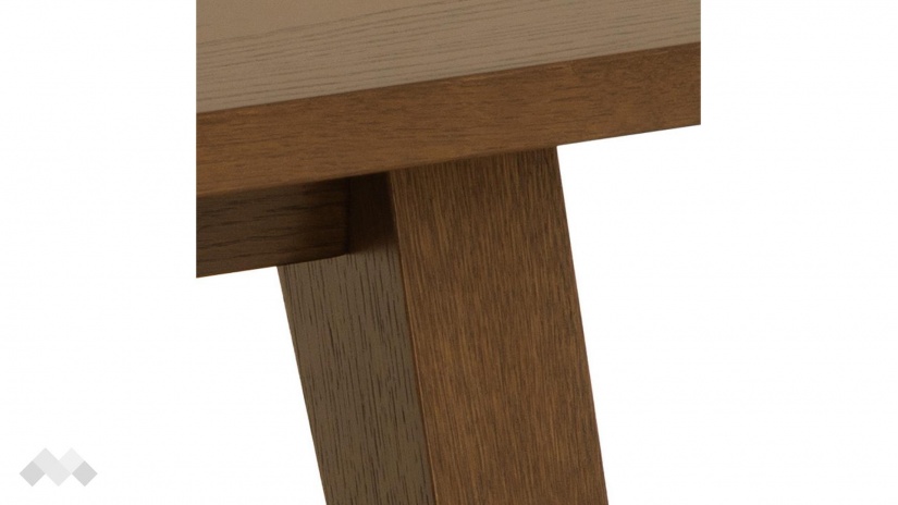 Холна маса Алайн тъмен дъб натурал - изглед 4 - МебелМаг Холна маса Алайн тъмен дъб натурал - изглед 4