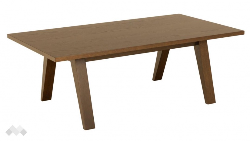 Холна маса Алайн тъмен дъб натурал - изглед 1 - МебелМаг Холна маса Алайн тъмен дъб натурал - изглед 1