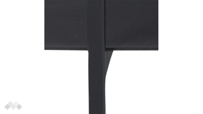 Холна маса Ангъс черен мат - изглед 6 - МебелМаг Холна маса Ангъс черен мат - изглед 6