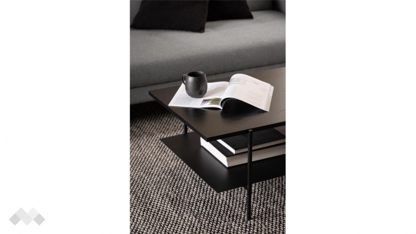 Холна маса Ангъс черен мат - изглед 9 - МебелМаг Холна маса Ангъс черен мат - изглед 9