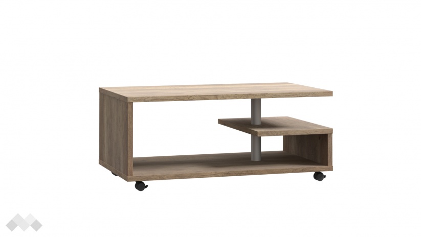 Холна маса Байли античен дъб - изглед 3 - МебелМаг Холна маса Байли античен дъб - изглед 3