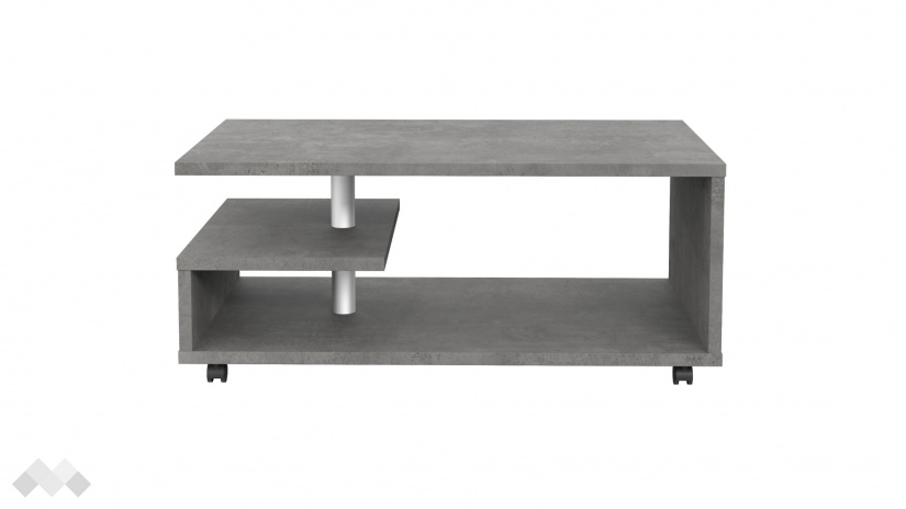 Холна маса Байли бетон - изглед 2 - МебелМаг Холна маса Байли бетон - изглед 2