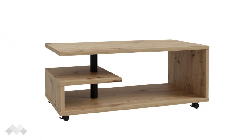 Холна маса Байли дъб артисан - изглед 3 - МебелМаг Холна маса Байли дъб артисан - изглед 3