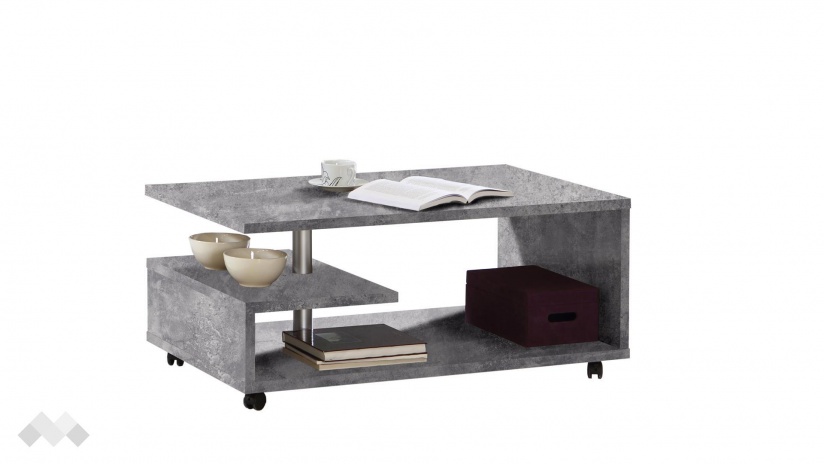 Холна маса Байли светло сиво - изглед 2 - МебелМаг Холна маса Байли светло сиво - изглед 2