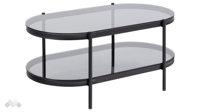 Холна маса Байон опушен с черно - изглед 1 - МебелМаг Холна маса Байон опушен с черно - изглед 1