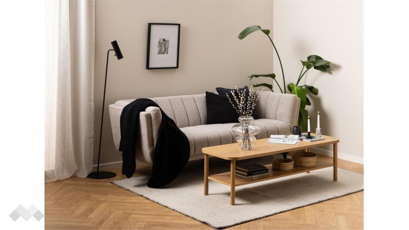 Холна маса Банбъри дъб натурал - изглед 6 - МебелМаг Холна маса Банбъри дъб натурал - изглед 6