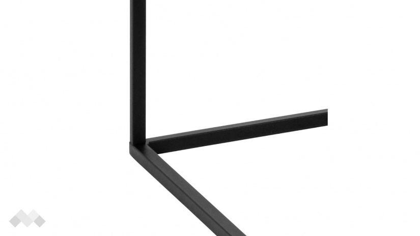 Холна маса Бароса бял мрамор с черно - изглед 5 - МебелМаг Холна маса Бароса бял мрамор с черно - изглед 5