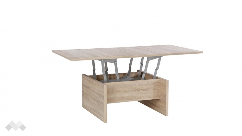 Холна маса Белами дъб сонома - изглед 4 - МебелМаг Холна маса Белами дъб сонома - изглед 4