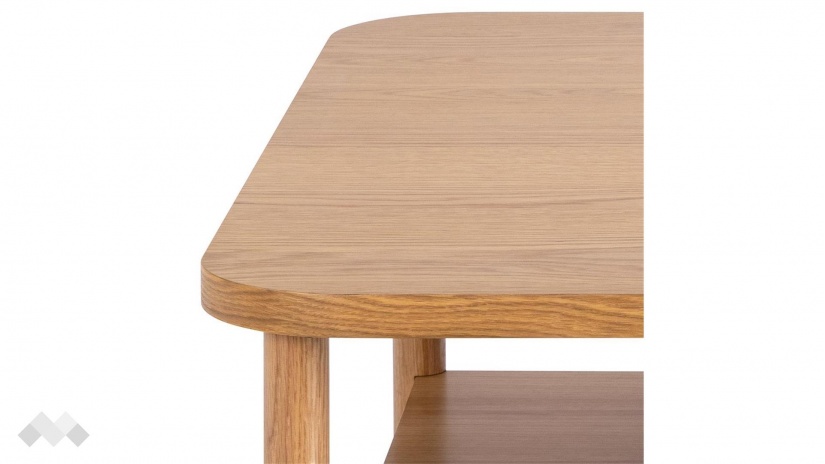 Холна маса Банбъри дъб натурал - изглед 3 - МебелМаг Холна маса Банбъри дъб натурал - изглед 3