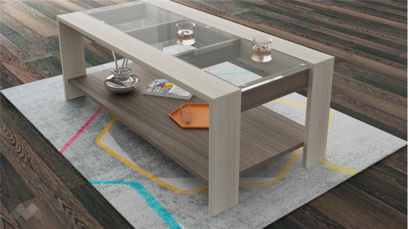 Холна маса Дея шермън с бор алан - изглед 1 - МебелМаг Холна маса Дея шермън с бор алан - изглед 1