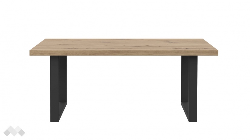 Холна маса Елиан дъб артисан - изглед 2 - МебелМаг Холна маса Елиан дъб артисан - изглед 2