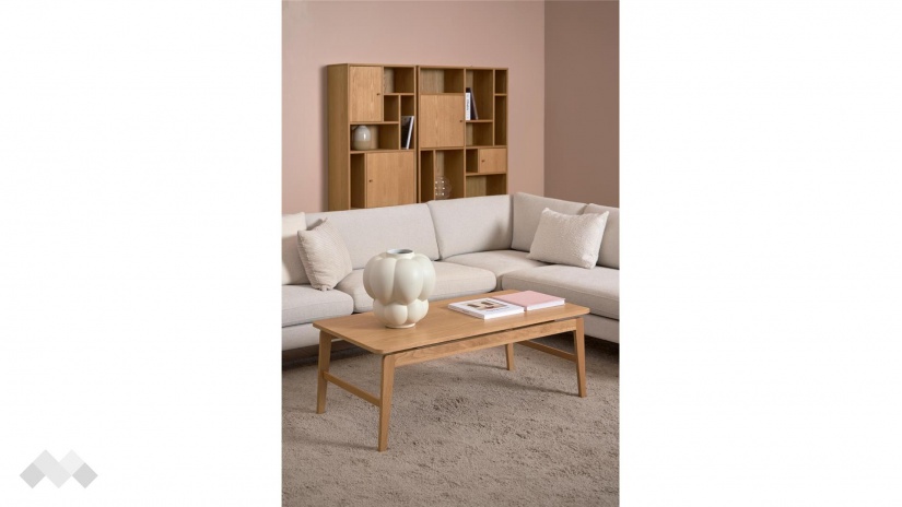 Холна маса Есекс дъб натурал - изглед 4 - МебелМаг Холна маса Есекс дъб натурал - изглед 4