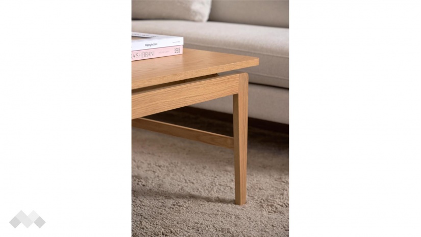 Холна маса Есекс дъб натурал - изглед 5 - МебелМаг Холна маса Есекс дъб натурал - изглед 5