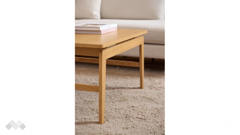 Холна маса Есекс дъб натурал - изглед 5 - МебелМаг Холна маса Есекс дъб натурал - изглед 5