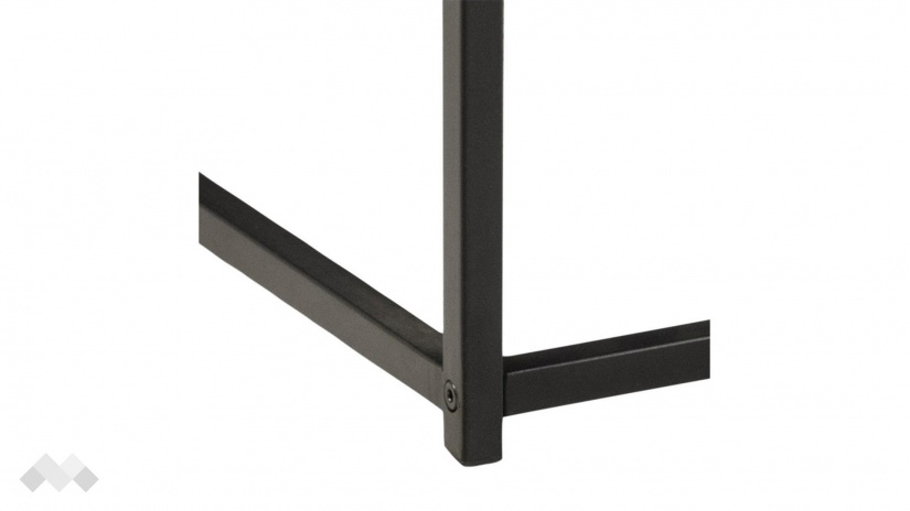 Холна маса Гила тъмен дъб с черен мат - изглед 7 - МебелМаг Холна маса Гила тъмен дъб с черен мат - изглед 7