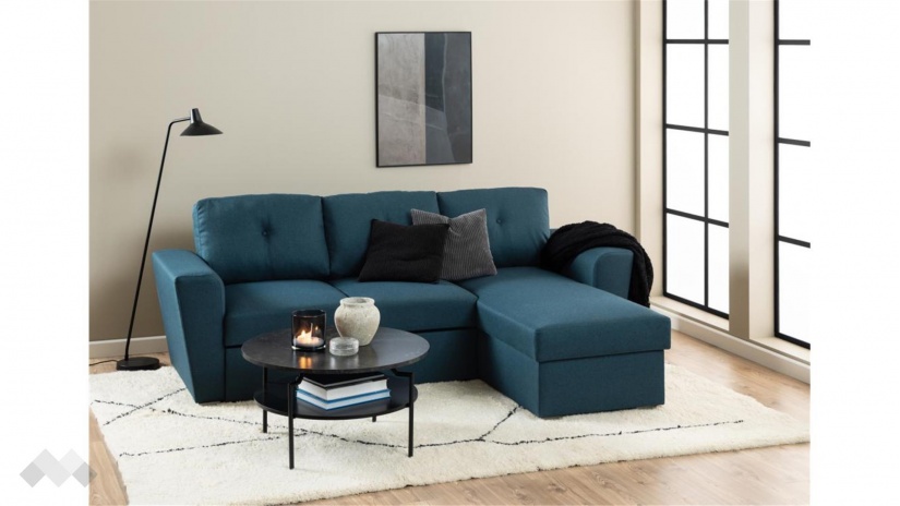 Холна маса Голди черен мрамор с черно - изглед 9 - МебелМаг Холна маса Голди черен мрамор с черно - изглед 9