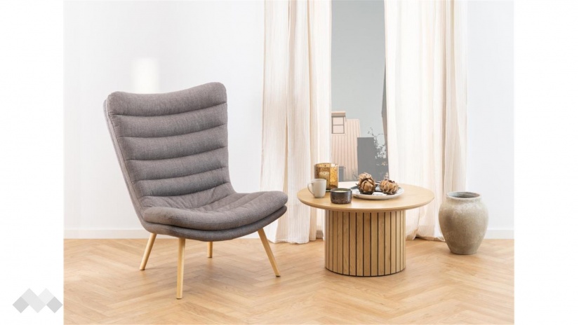 Холна маса Йейл тъмен дъб - изглед 3 - МебелМаг Холна маса Йейл тъмен дъб - изглед 3