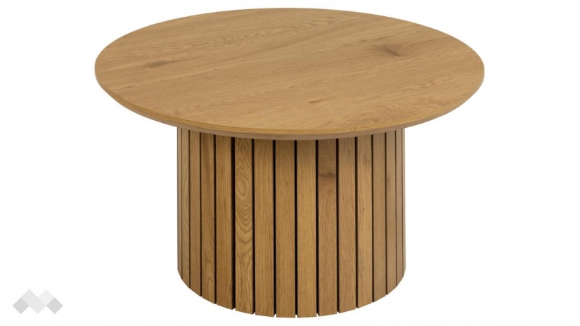 Холна маса Йейл тъмен дъб - изглед 1 - МебелМаг Холна маса Йейл тъмен дъб - изглед 1