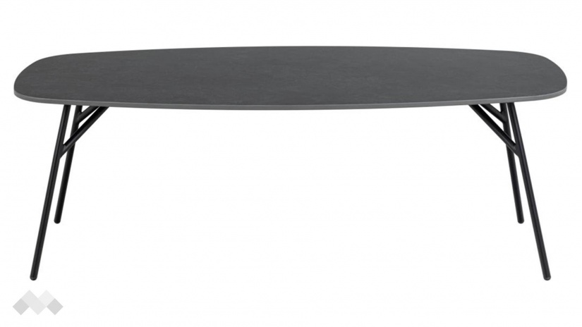 Холна маса Каракас черен мат - изглед 2 - МебелМаг Холна маса Каракас черен мат - изглед 2