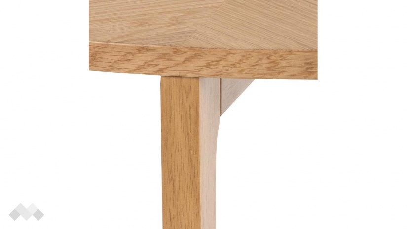 Холна маса Лауда дъб натурал - изглед 3 - МебелМаг Холна маса Лауда дъб натурал - изглед 3