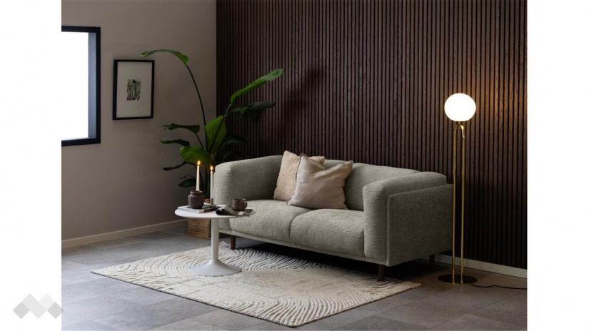 Холна маса Малта бял с бял мат - изглед 3