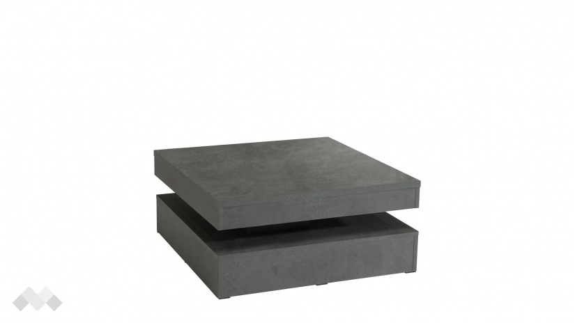 Холна маса Мирано бетон - изглед 1 - МебелМаг Холна маса Мирано бетон - изглед 1