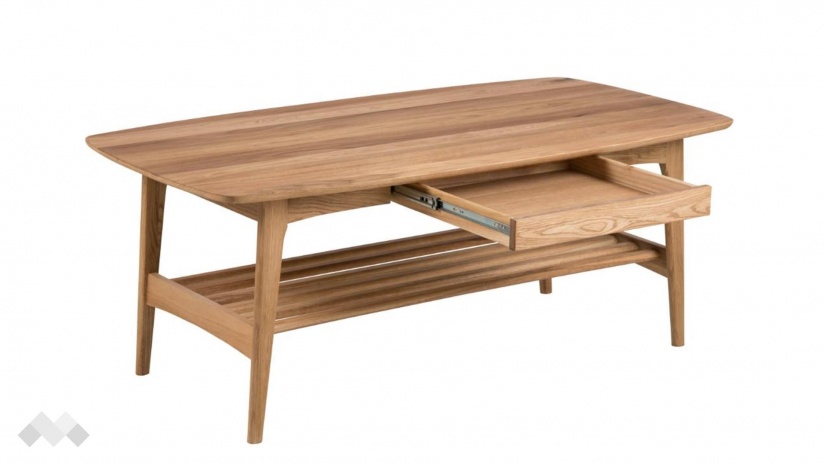 Холна маса Ема дъб натурал - изглед 2 - МебелМаг Холна маса Ема дъб натурал - изглед 2