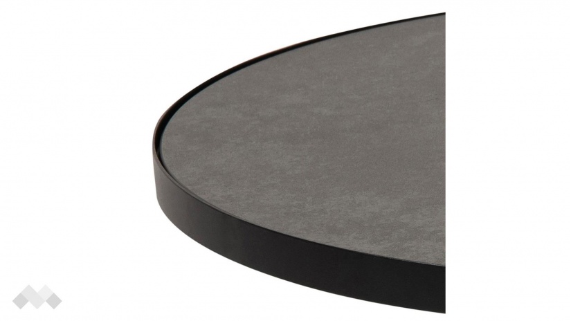 Холна маса Соли черен с черен мат - изглед 2 - МебелМаг Холна маса Соли черен с черен мат - изглед 2
