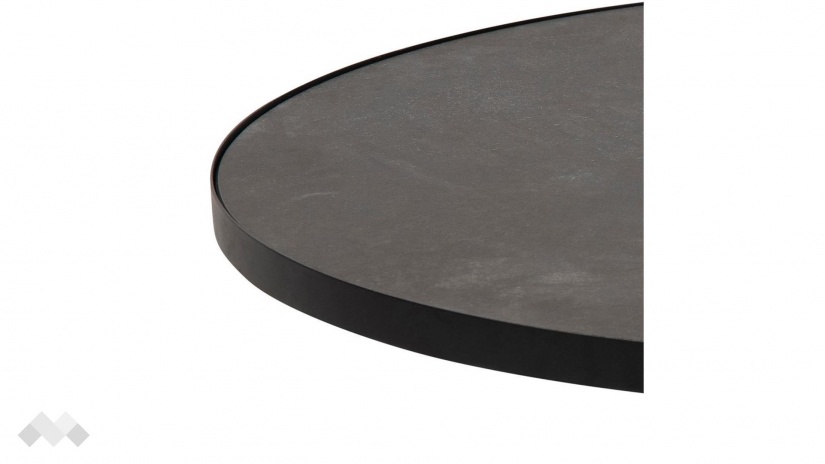 Холна маса Соли черен с черен мат - изглед 2 - МебелМаг Холна маса Соли черен с черен мат - изглед 2