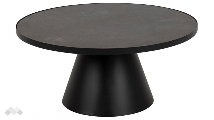 Холна маса Соли черен с черен мат - изглед 1 - МебелМаг Холна маса Соли черен с черен мат - изглед 1