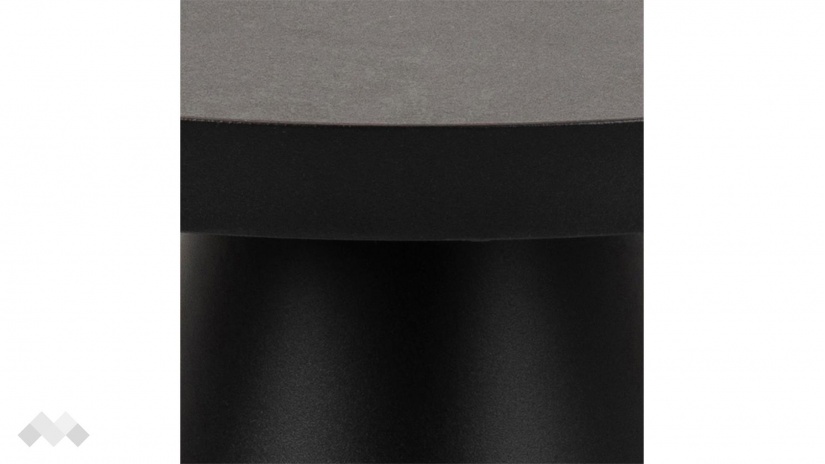 Холна маса Соли черен с черен мат - изглед 3 - МебелМаг Холна маса Соли черен с черен мат - изглед 3