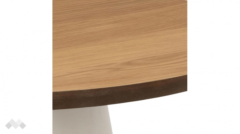 Холна маса Соли дъб натурал със сив мат - изглед 4 - МебелМаг Холна маса Соли дъб натурал със сив мат - изглед 4