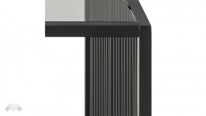 Холна маса Стрингтън черен мрамор с черен мат - изглед 4 - МебелМаг Холна маса Стрингтън черен мрамор с черен мат - изглед 4