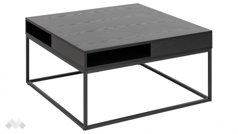 Холна маса Уилфорд черен мат - изглед 1 - МебелМаг Холна маса Уилфорд черен мат - изглед 1